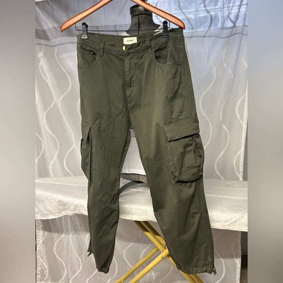 DL1961 Pants - Gwen Olive Cargo Pants